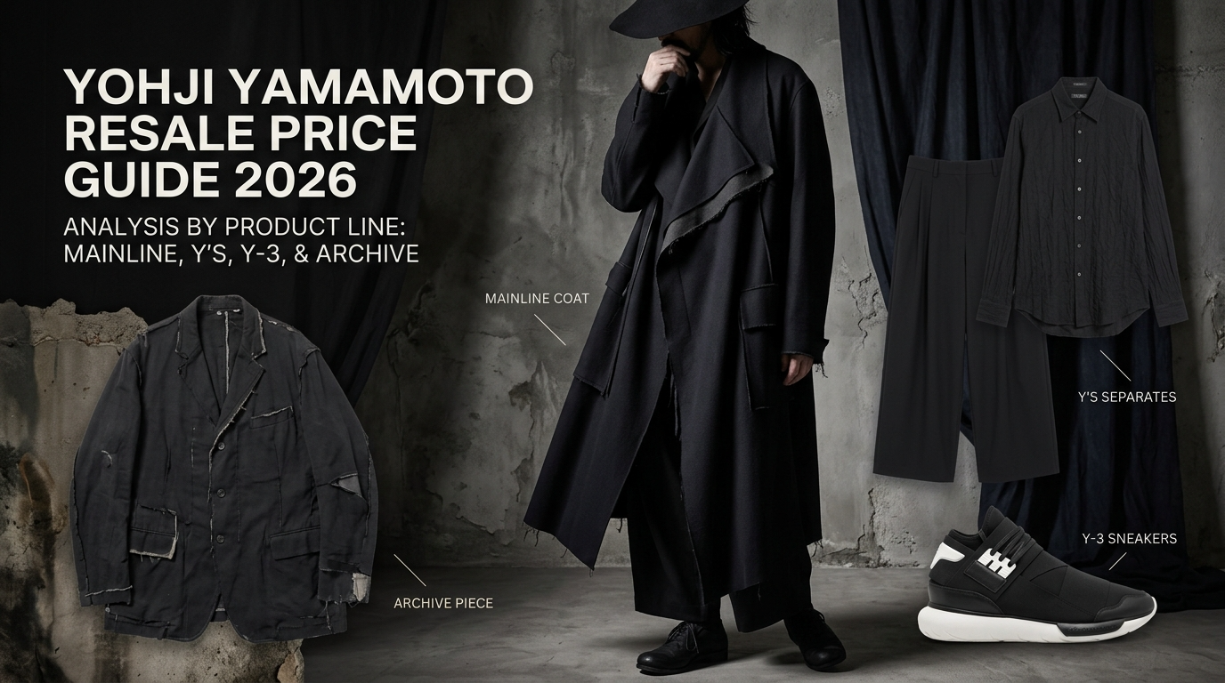 ヨウジヤマモト買取相場2026｜メインライン・Y-3・Y