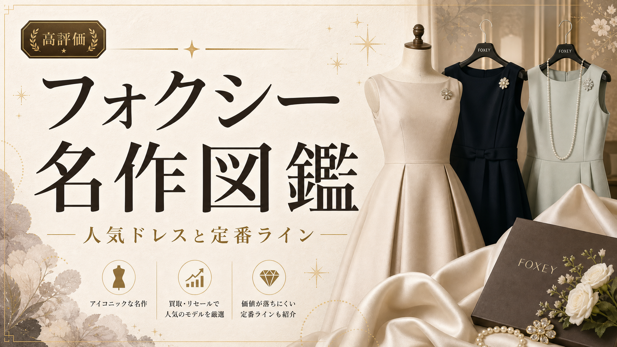 フォクシーの名作ドレス・人気ライン図鑑｜バロン/マンハッタン